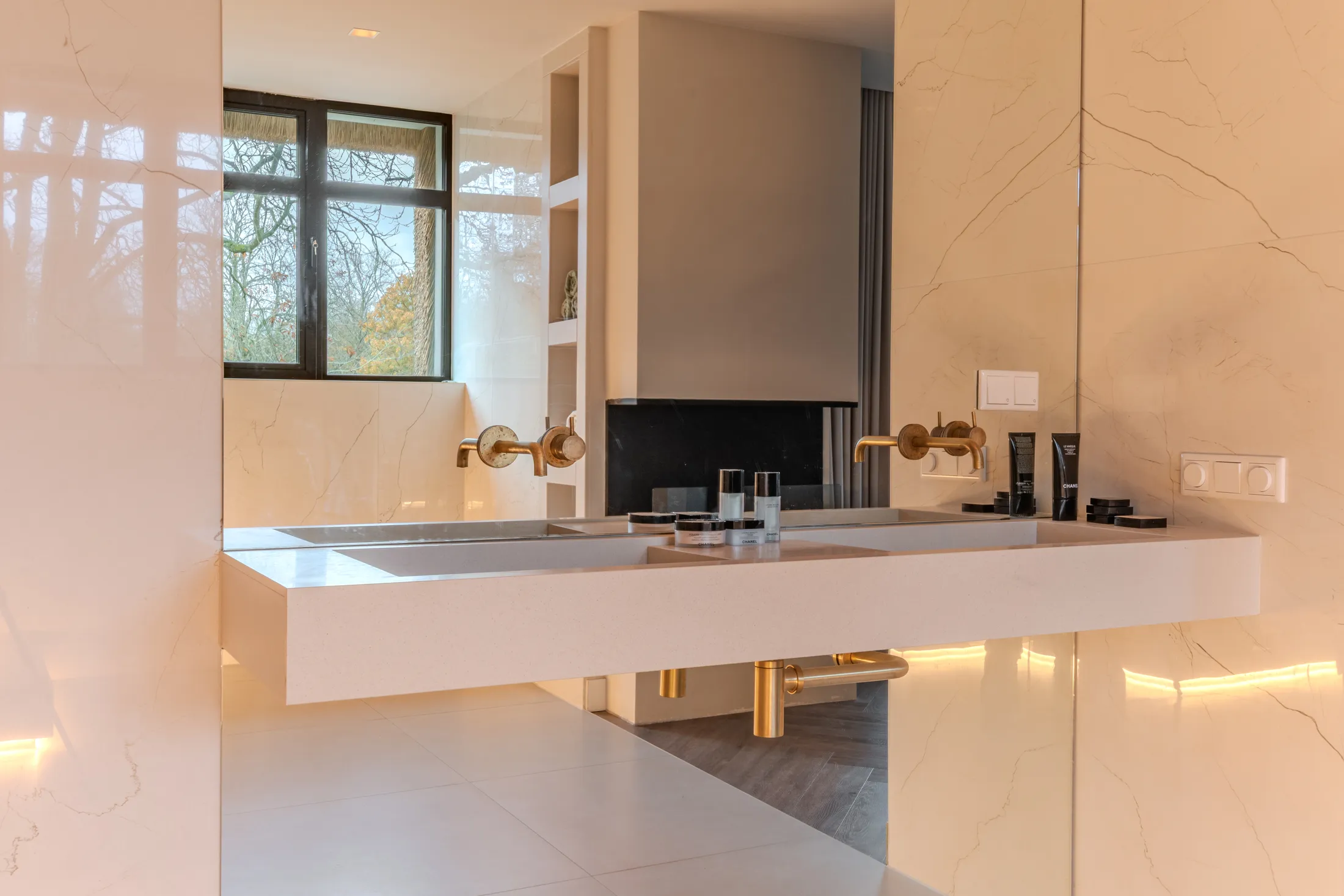 Luxe badkamer detail