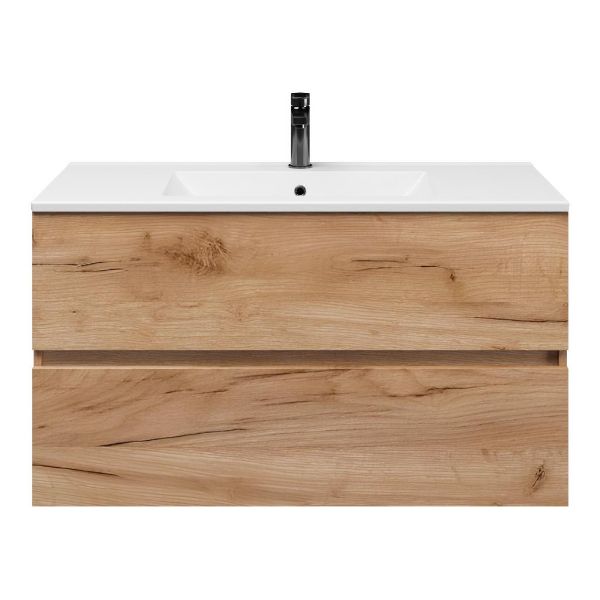 Egmond badmeubel 100 cm robuust eiken