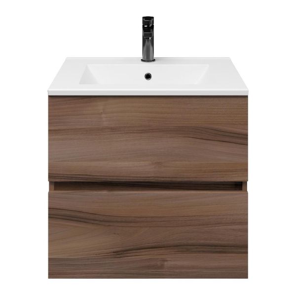Egmond badmeubel 60 cm robuust noten