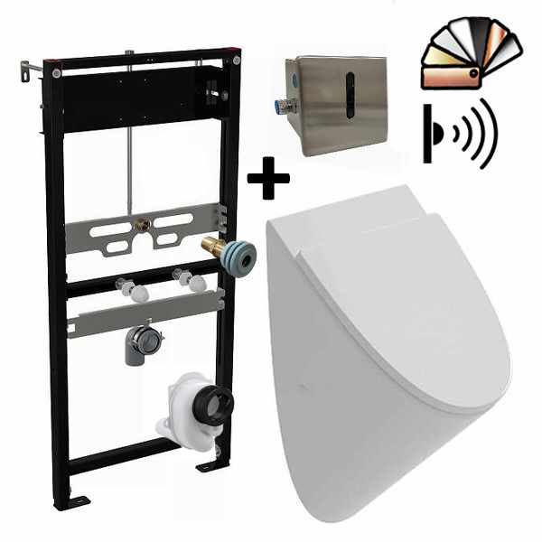 Forma urinoir mat wit met deksel
