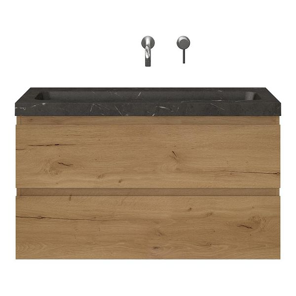 Renesse badmeubel 100 cm natuur eiken