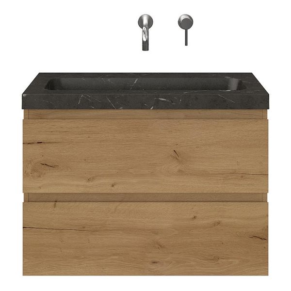 Renesse badmeubel 80 cm natuur eiken
