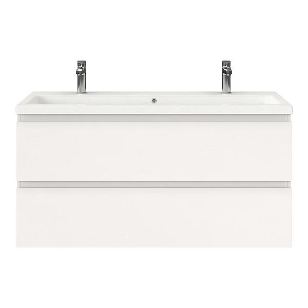 Schoorl badmeubel 120 cm wit hoogglans