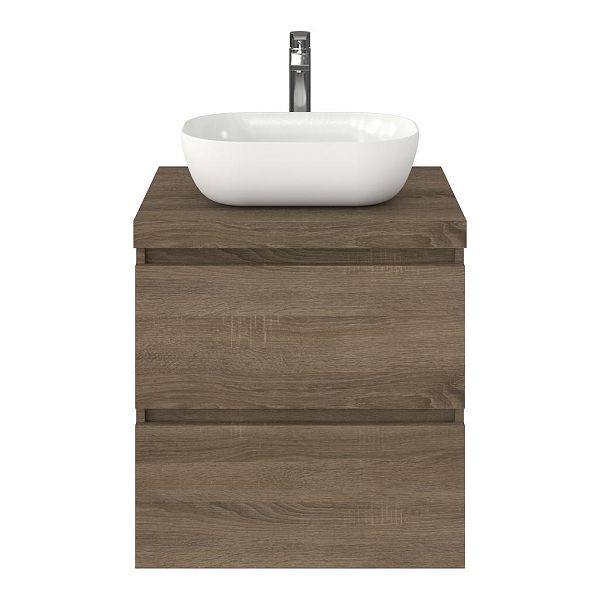 Westkapelle badmeubel 60 cm eiken donker