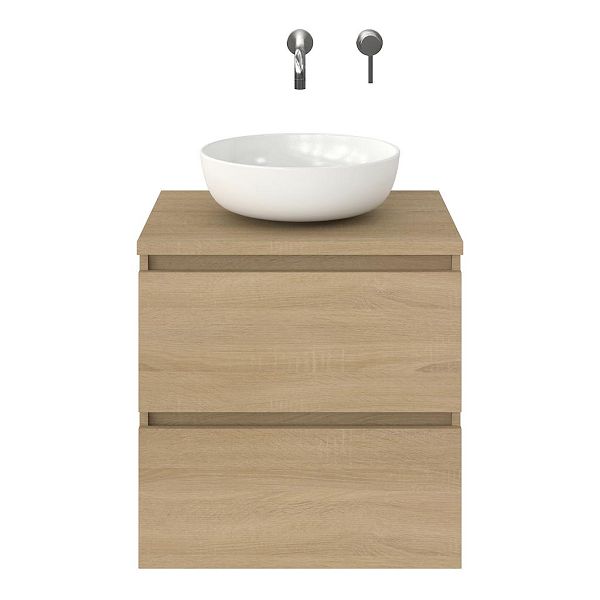 Westkapelle badmeubel 60 cm eiken licht