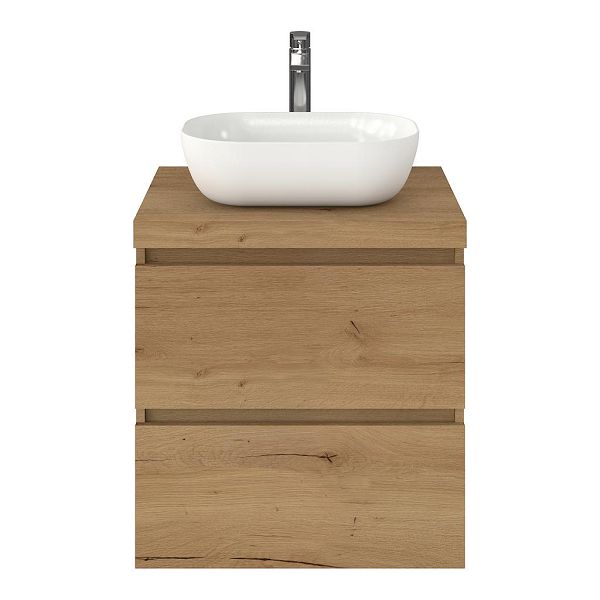 Westkapelle badmeubel 60 cm eiken natuur