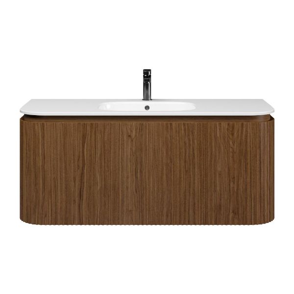 Zandvoort badmeubel 120 cm warm noten