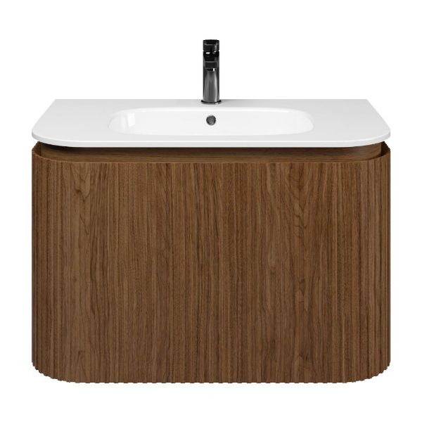 Zandvoort badmeubel 80 cm warm noten