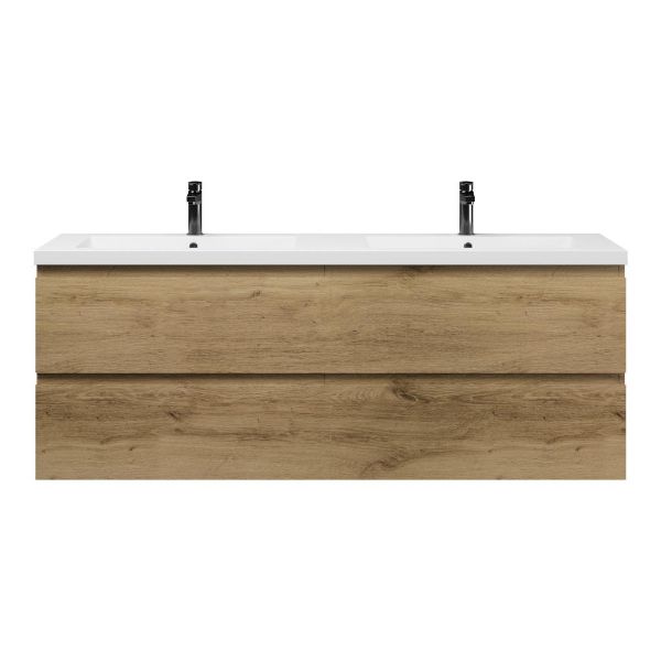 Zoutelande badmeubel 160 cm warm eiken