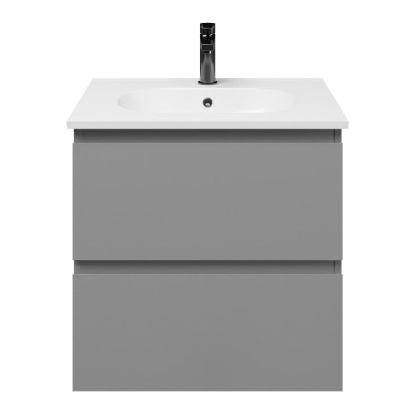 Zoutelande badmeubel 60 cm mat grijs