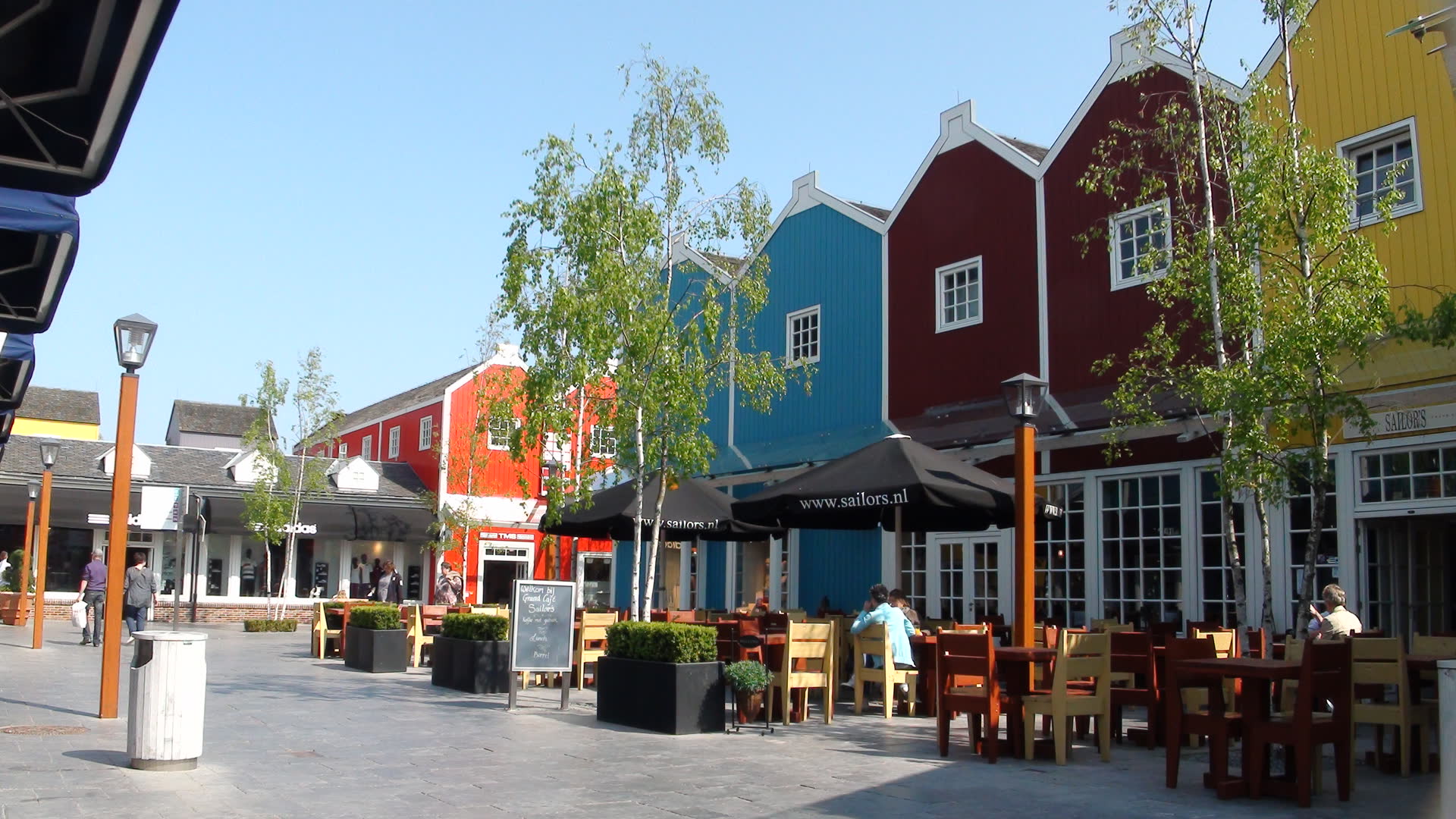 Stadsgezicht van Lelystad