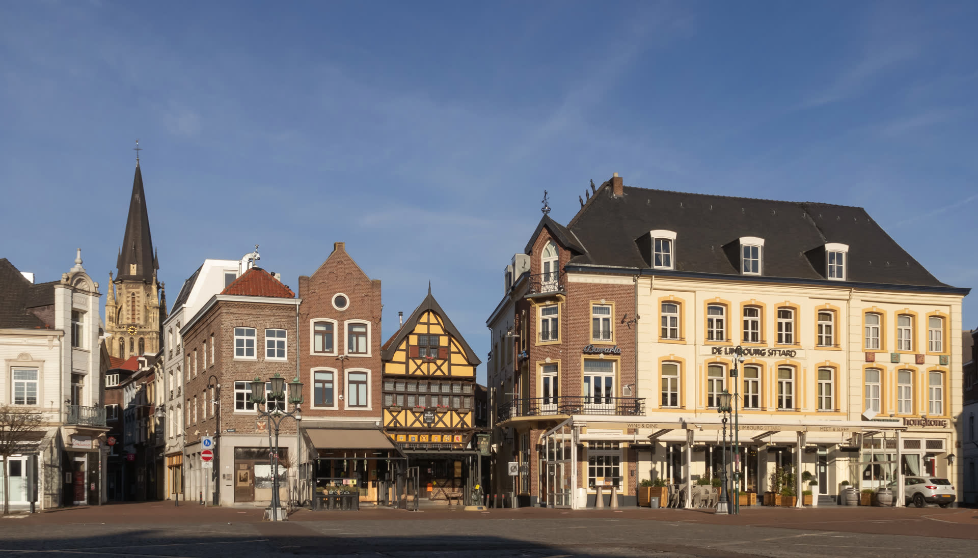 Stadsgezicht van Sittard-Geleen