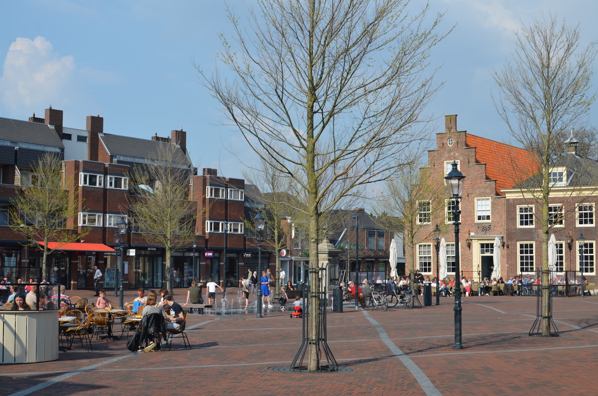 Stadsgezicht van Westland